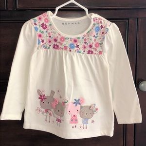 Girls long sleeved tee